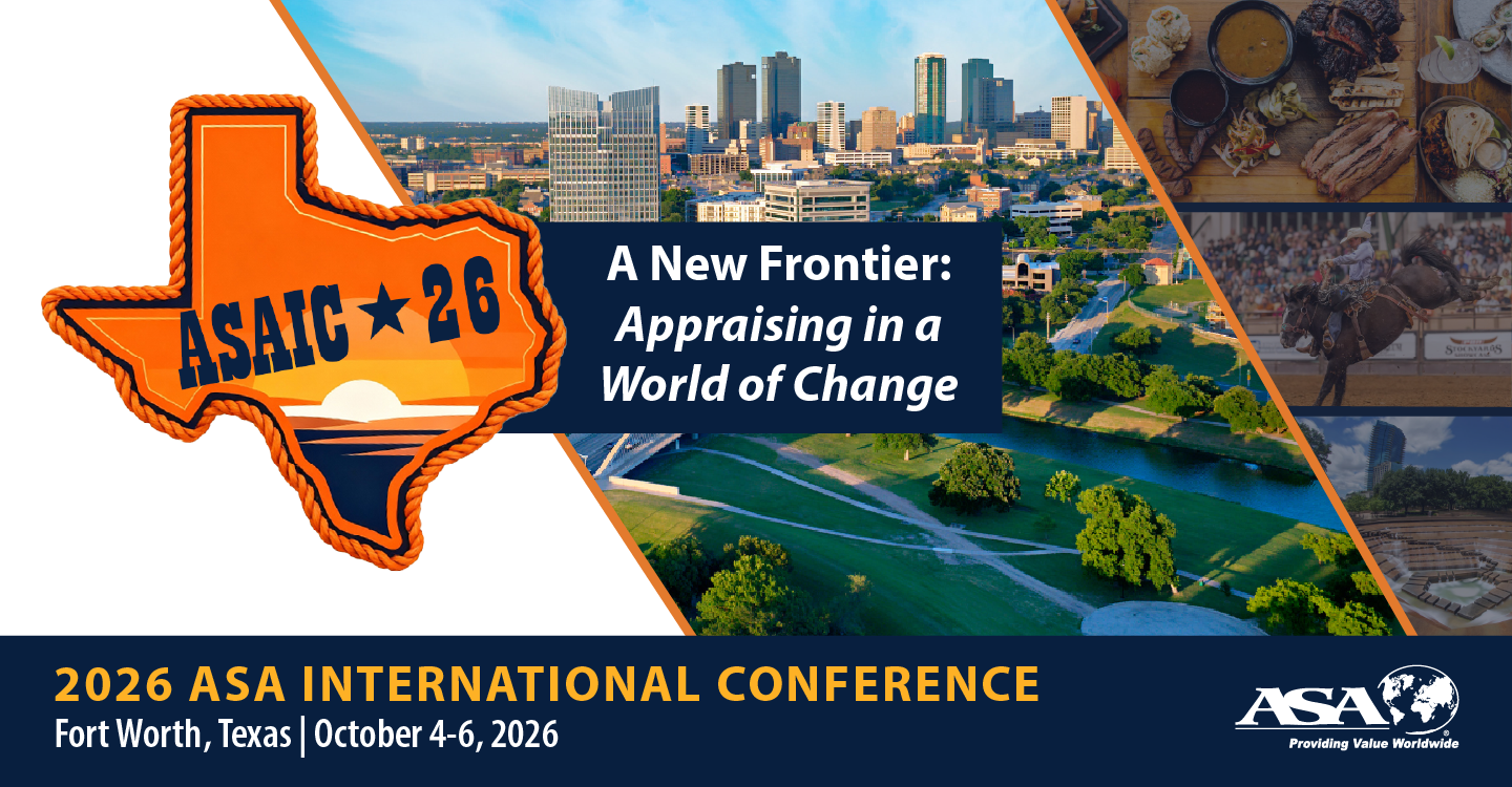ASAIC26 - Appraiser International Conference