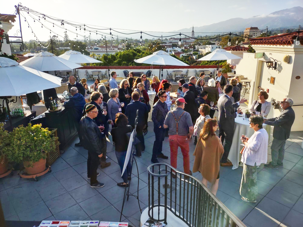Rooftop welcome reception.<br>Photo provided by: John Russell, JD