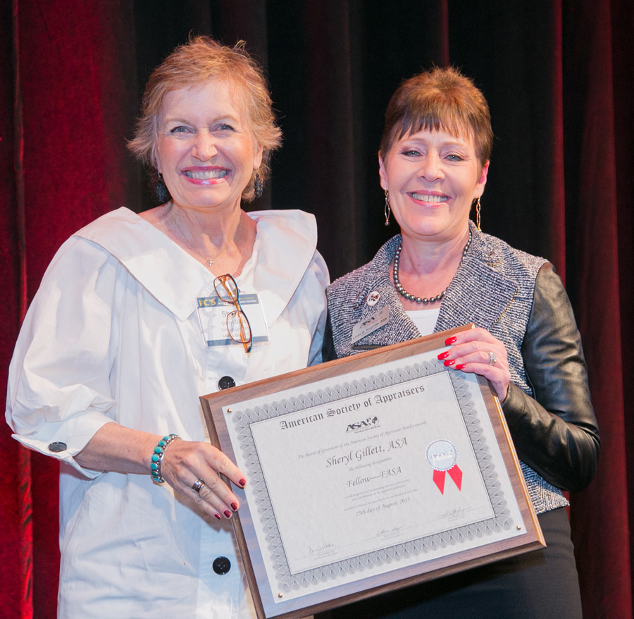 Sheryl recognized for FASA honor